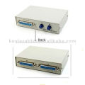 2 Port 25 Pin DB25 Parallel Printer Sharing Switch Box